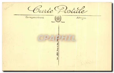 Okolice Calais — Ściany Blanc-Nez — Wydanie specjalne Alard-Pottier — Rewers