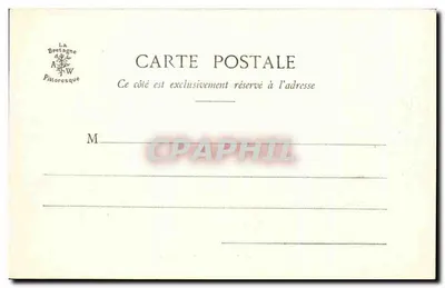 Cancal - Parki — Zbiór A. Waron, St-Brieuc — n° 745 — Rewers
