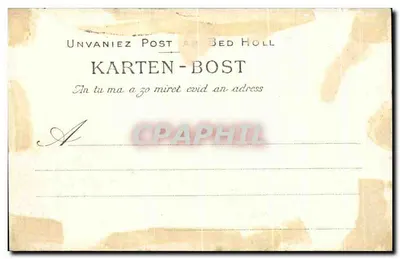Paimpol — As Goelettes. Vista de trás, tirada do Quai Sud — Coleção Vell, n° 2548 — Verso