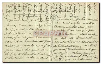 Montargis — Kanał i Stara Wieża — LL. — Rewers