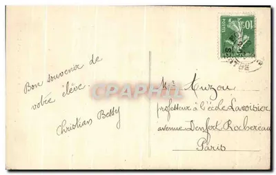 Solesmes (Sartbe) — Abbey of the Benedictines — Publisher F. Mallecot, photo Sahléry-Nastho — Back