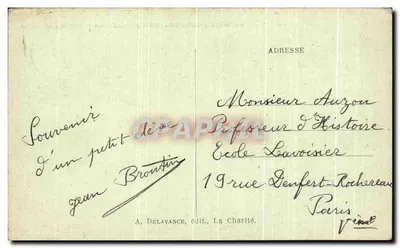 La Charité-sur-Loire (Nièvre) — I vecchi Remparts - Il Donjon — Verso