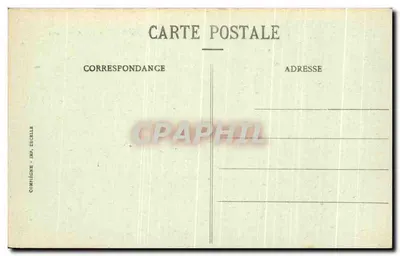 Compiègne — Hotel Rond-Royal — Imp. Écuelle — Rewers
