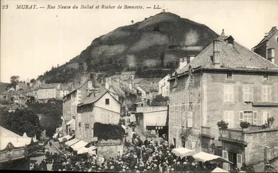 Murat — Rue Neuve du Ballat and Rocher de Bonnevie — LL