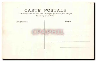 Riom-es-Montagne, katedra — Cantal, 1908 — I.L. (wydawca) — Rewers