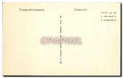 Jezioro Annecy — Parowóz "Francja" i góra Veynier — wydawca Neurizin & Neurizin, Paryż — Rewers