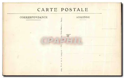 Arras — Wojna 1914 — To, co pozostało z Apteki przy Stacji — Charles Ledieu, Wyd. Arras — Rewers