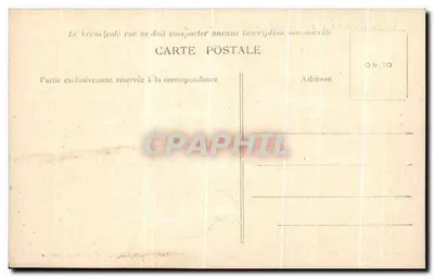 Bilhete postal antigo Vista geral de Venette e o Parque de Aerostação de Royallieu Aviões Aviação — Verso