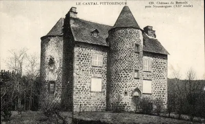 Castelo de Benoît — perto de Neussargues — LE CANTAL PITTORESQUE, n°429