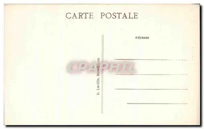 O Cantal Pitteresque — Rocha pontiaguda perto de Condat — Montlignon, n° 21 — Verso