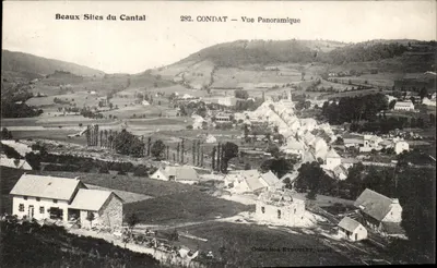 Condat — Vista Panorâmica — Coleção Eyboulet, Usel