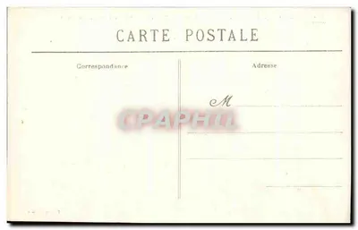 CONDAT-en-FENIERS — Vue Générale prise du Levant — Édition Juillard — Verso