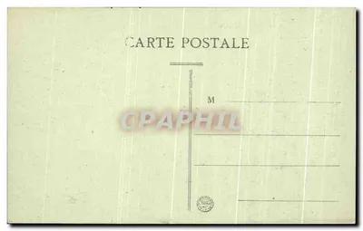 Rochers de Chamallières na descida do Pliomb do Cantal, perto de Albepierre — O Cantal pitoresco — Editor L. B. (L. B. L.A.) — Verso