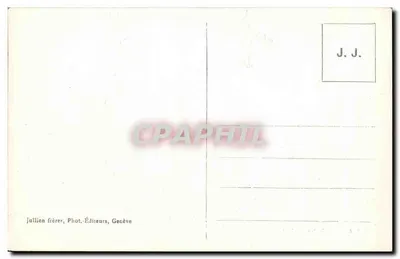 Aix-les-Bains i Mont Revard — J. J. 8381 — Jullien bracia, Genewa — Rewers