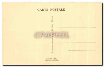 VANNES (Morbihan) — Stadhuis — Gaby, n°98 — Achterkant