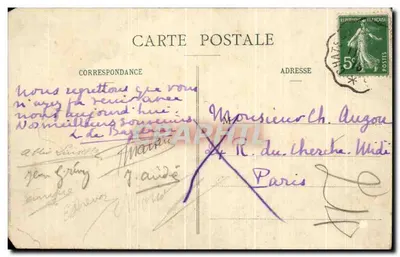 ClICHY-sous-BOIS — Chapelle N.-D. des Anges, éditeur Weibel-Narbona, Paris, n°4 — Verso