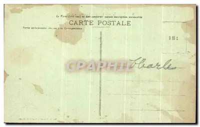 Bilhete postal antigo Maizieres Les Joinville Vista Geral — Verso