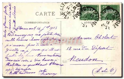 Clermont (Oise) — A Igreja — Verso