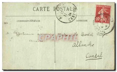 Pitoreska Auvergne — Hotel w Puy-Mary-Leoty ok. 1525 m — Dissez-Maigony, Cantal — Rewers