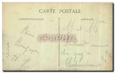 Corbie — O Canal e a Fábrica Paul Masse — Edit. Bazat Corbeil — Verso