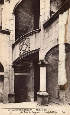 Monferrand — Casa dita do Senhor de Beaujeu — Hotel d'Albiat — ND