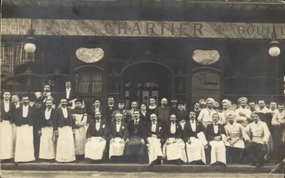 Bouillon Chartier — Equipe do bouillon — Editor não visível