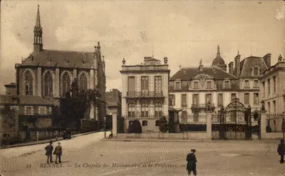 Rennes — La Chapelle des Missionnaires et la Préfecture
