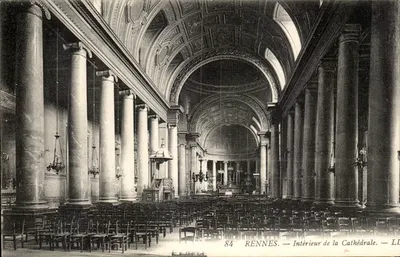 Rennes — Intérieur de la Cathédrale — LL