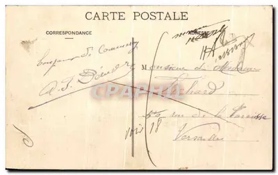 Bilhete postal antigo Commercy Ilustrado As Tanneries — Verso