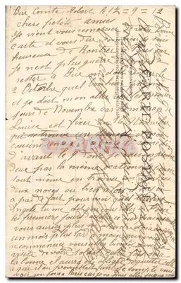 Brie-Comte-Robert — L'Abside de l'Église — éditeur impr. sur la carte — Verso