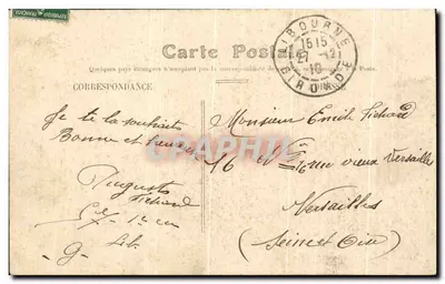 Libourne — Quai des Salinières — Wydanie specjalne Paris-Libourne n°23 — Rewers