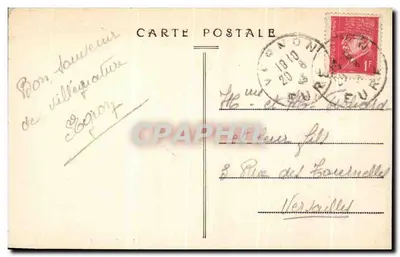 Vernon (Eure) — Hotel de Ville (1895) — Wyd. F. Fautret — Rewers