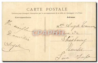 Arromanches-les-Bains — Widok z cioty — C. Giard — Rewers