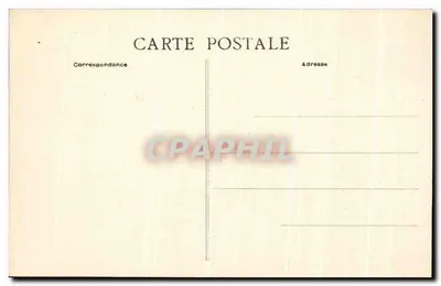 Vale de ORIGNÉ (Mayenne) — vista panorâmica com castelo — Cliché Hamel-Lébret — Verso