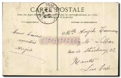 PARIS - Ogólny widok na Notre-Dame — wydawca A. V. N. Co. Paris — Rewers