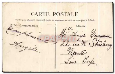 Paris — Ministère de la Marine — éditeur G.B.R.R. n°450 — Verso