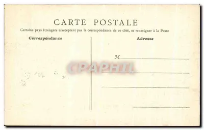 Angers - O Jardim das Plantas - O Lago e a Barreira — F. Duivivier, editor, Angers, n° 106 — Verso