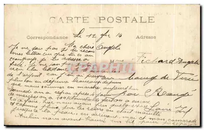 Roberval (Oise) — Guidon — Edit. Caillens, tabacs — Verso