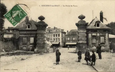 Gournay-en-Bray — A Porta de Paris — Leirésor, em Gournay