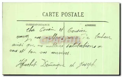 Asnières — A Prefeitura e o Parque — LL. — Verso