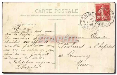 Carris de EUVILLE — Commercy, Loiret — Thenot Libraire — Verso