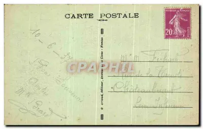 Flers — Wielka Ulica — wydawca Artaud & Nantes — Rewers