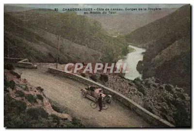 Chaudes-Aigues - Côte de Laneau. Gorges de la Truyère ao Moulin du Tour — Duvy, Fils