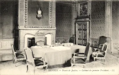Rennes — Palais de Justice — Cabinet du premier Président — LL