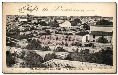 Montreuil-sous-Bois — O Clos dos Pêssegos — E.M. n°941