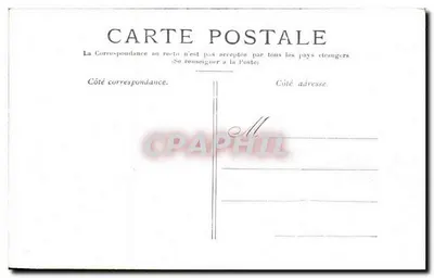 Paris — A Praça da Concórdia — editor não visível — Verso