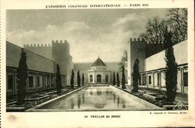 Pavilhão do Marrocos — Exposição Colonial Internacional — Paris 1931
