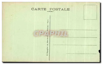 Paris — Praça da Bastilha e Coluna de Julho — A. P. — Verso