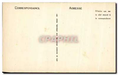 Palácio de FONTAINEBLEAU — A Fonte de Diane — LL — Verso