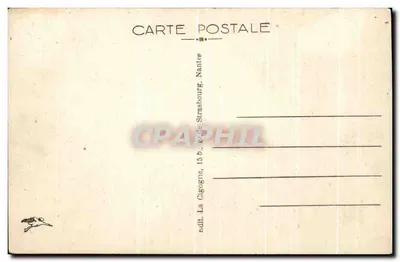 NANTES — A Abside da Catedral — editor La Cigogne, Nantes — Verso